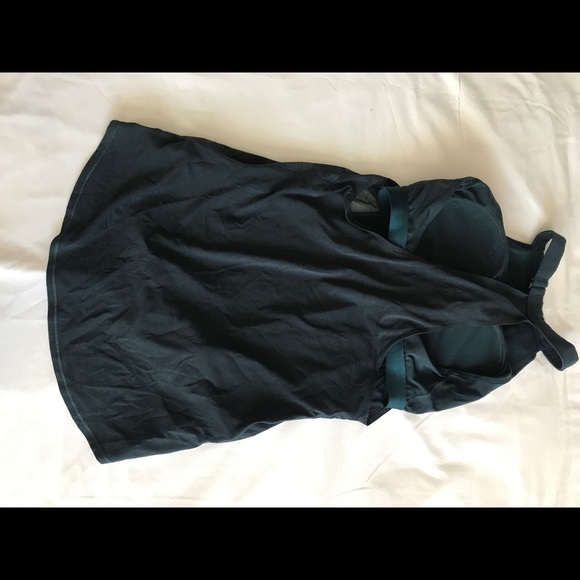 NWOT Athleta mesh halter yoga top - Picture 2 of 6